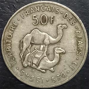 Djibouti 50 Franc 1970 1975