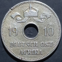 Tanzania 10 Heller 1908 1914