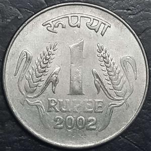 India Republic 1 Rupee 1995-2004 Noida