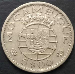 Mozambique 5 Escudo 1971 1973