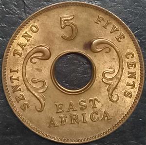 East Africa 5 Cent 1964 