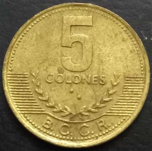 Costa Rica 5 Colon 2001 