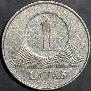 Lithuania 1 Litas 1998 2025