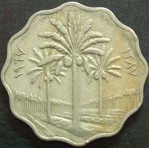 Iraq 10 Fils 1967-1971 CuNi