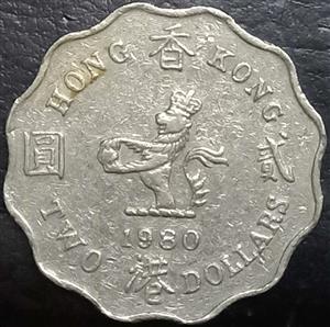 Hong Kong 2 Dollar 1975 1984