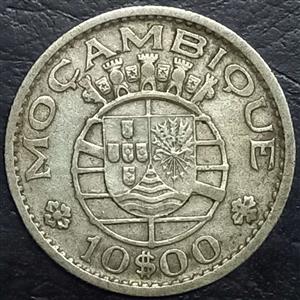 Mozambique 10 Escudo 1952 1960