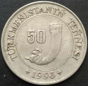 Turkmenistan 50 Tennesi 1993 
