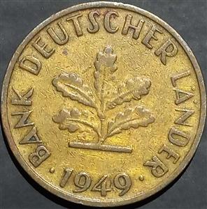 Germany 10 Pfennig 1949 