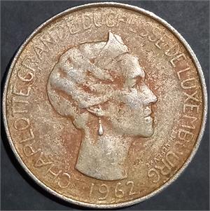 Luxembourg 5 Francs 1962