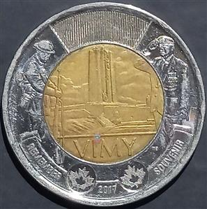 Canada 2 Dollar 2017 VIMY