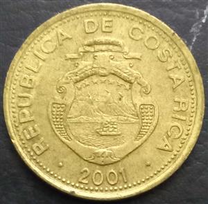 Costa Rica 5 Colon 2001 