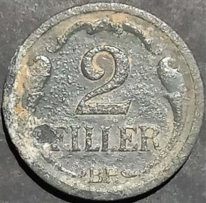 Hungary 2 Filler  1943 1944