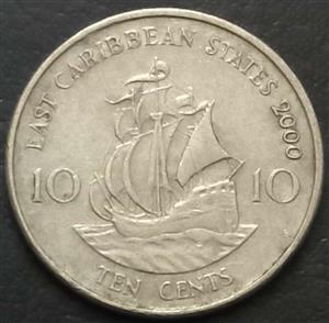 East Caribbean States 10 Cent 1981 2001