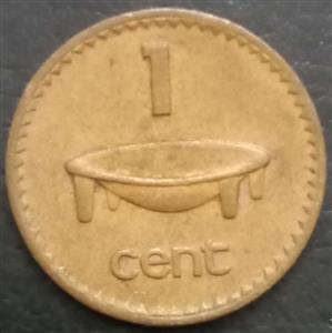 Fiji 1 Cent 1986 1987