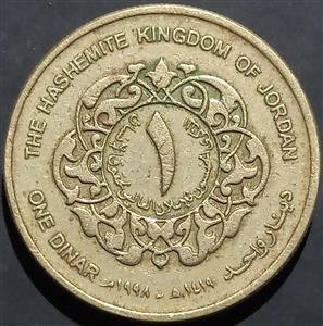 Jordan 1 Dinar 1998 Human Rights