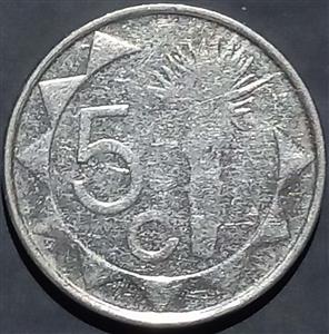 Namibia 5 Cent 1993 2018