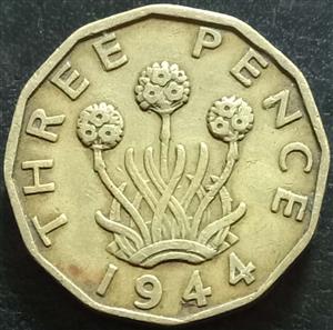 Great Britain 3 Penny 1937-1948