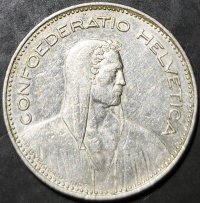 Switzerland 5 Francs 1994 2025