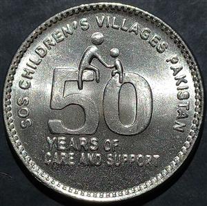 Pakistan 50 Rupees 2024 SOS Villages