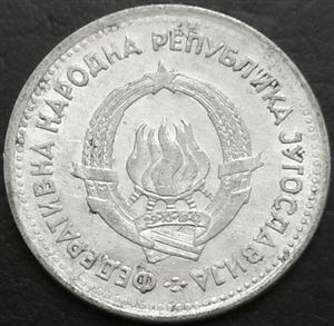 Yugoslavia 1 Dinara 1953 