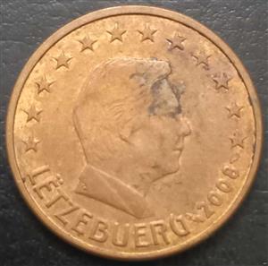 Luxembourg 5 Euro Cent 2007 2008