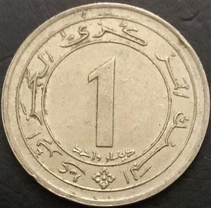 Algeria 1 Dinar 1987 