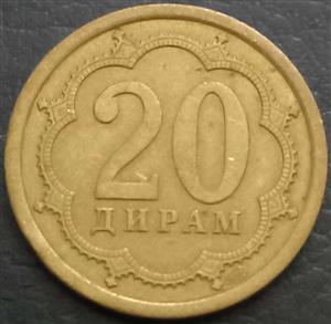 Tajikistan 20 Diram 2006 