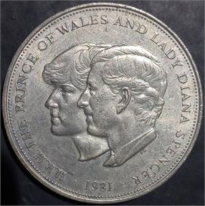 Great Britain 25 New Pence 1981