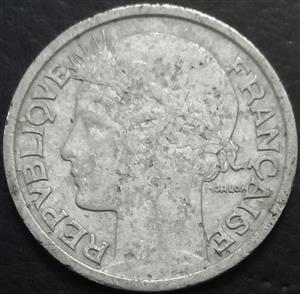 France 2 Franc 1944 1950