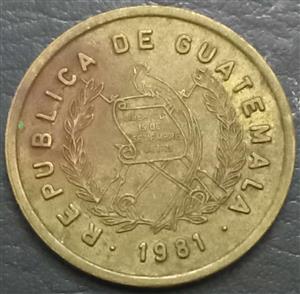 Guatemala 1 Centavo 1981~1982