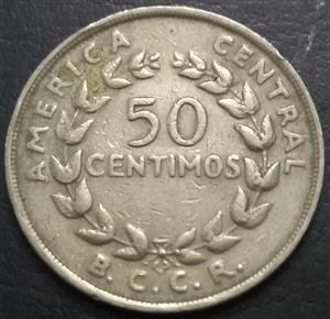 Costa Rica 50 Centimos 1968~1978