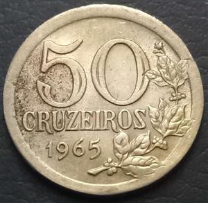 Brazil 50 Cruzeiro 1965 