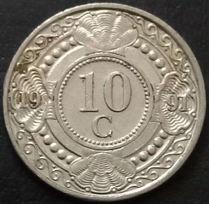 Neth. Antilles 10 Cent 1989 2024