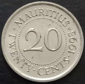 Mauritius 20 Cent 1987 2016