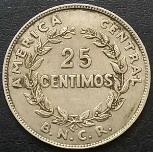 Costa Rica 25 Centimos 1937~1948