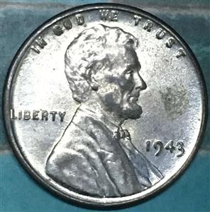 USA 1 Cent 1943 Steel Philadelphia