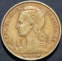 Djibouti 10 Francs 1969 1975