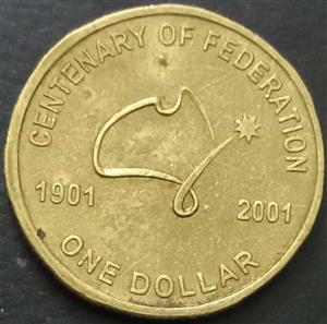 Australia 1 Dollar 2001 