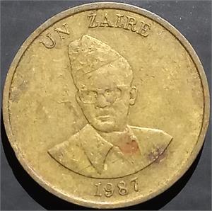 Zaire 1 Zaïre 1987
