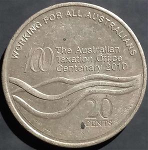 Australia 20 Cent 2010 