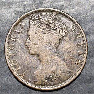 Hong Kong 1 Cent 1879 1901