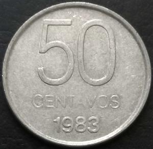 Argentina 50 Centavo 1983 