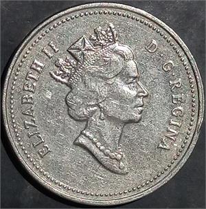 Canada 5 Cents 1992