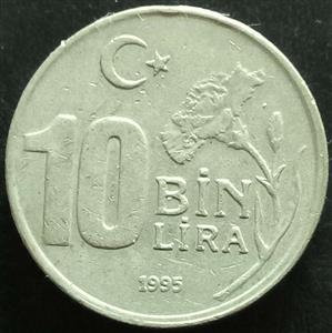 Turkey 10 Bin Lira 1994-1997