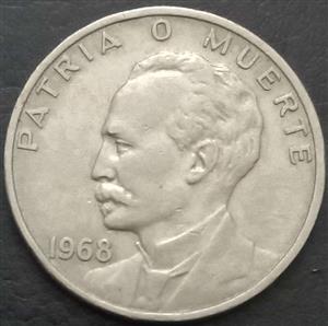 Cuba 20 Centavo 1962 1968