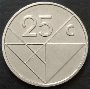 Aruba 25 Cent 1986 2024