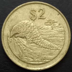 Zimbabwe 2 Dollar 1997 