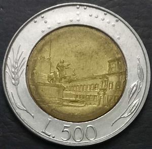 Italy 500 Lira 1982 1995
