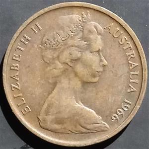 Australia 1 Cent 1966 1984
