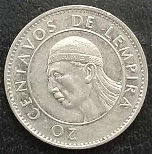 Honduras 20 Centavo 1991 1994